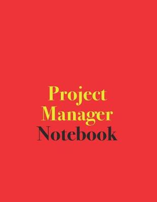 Book cover for Project Manager Notebook