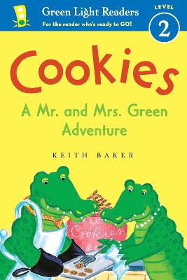 Book cover for Cookies: A Mr. and Mrs. Green Adventure: Green Light Readers Level 2