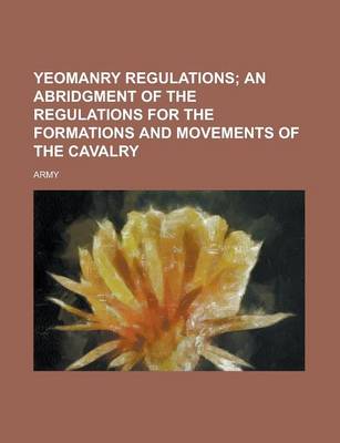 Book cover for Yeomanry Regulations