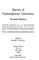 Book cover for Survey Contempory 12 Vols