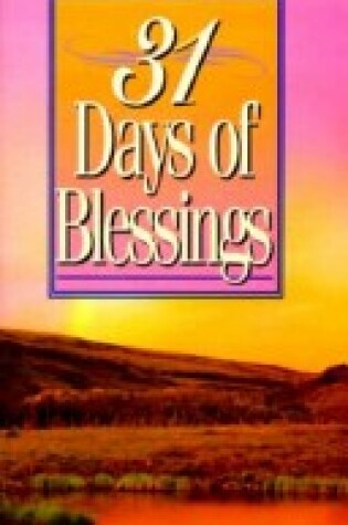 Cover of Thirty One Days of Blessings