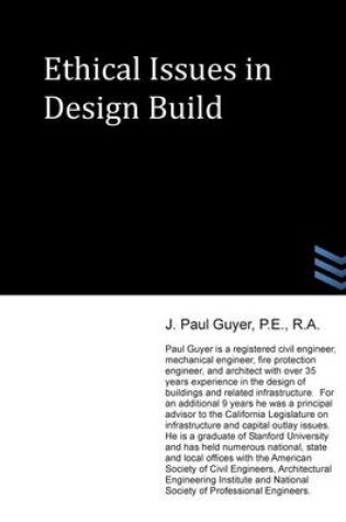 Cover of Ethical Issues in Design Build