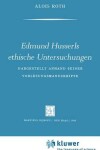 Book cover for Edmund Husserls ethische Untersuchungen