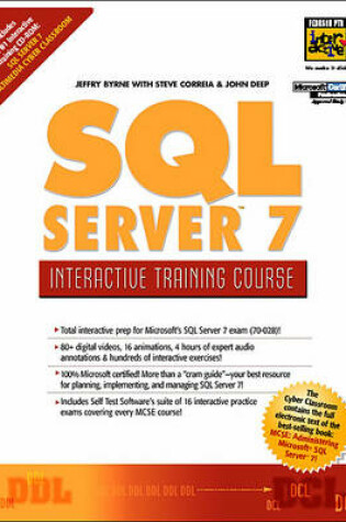 Cover of SQL Server 7 Interactive Training Course