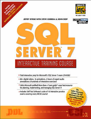 Book cover for SQL Server 7 Interactive Training Course