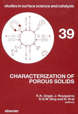 Cover of Characterization of Porous Solids