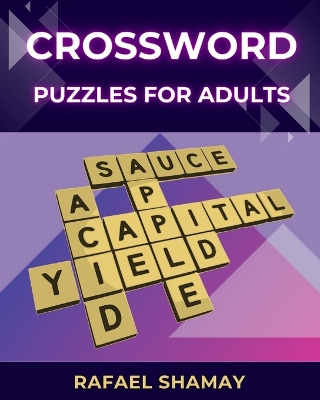 Book cover for Crossword Puzzle Book for Adults