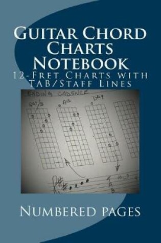 Cover of Guitar Chord Charts Notebook