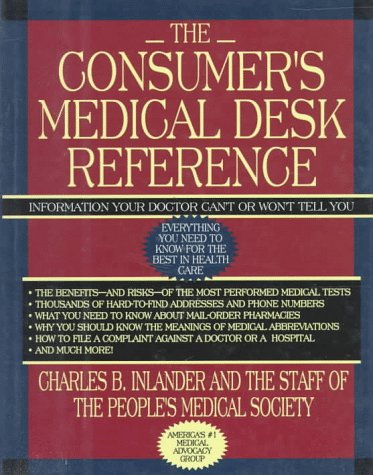 Book cover for Consumer's Medical Desk Reference