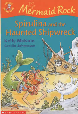 Book cover for Spirulina and the Haunted Shipwreck