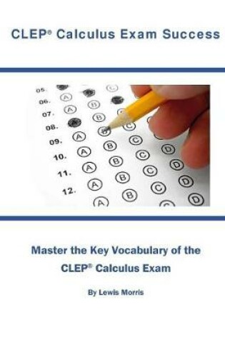 Cover of CLEP Calculus Exam Success