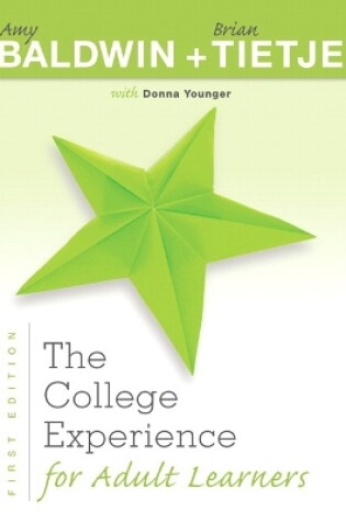 Cover of The College Experience for Adult Learners