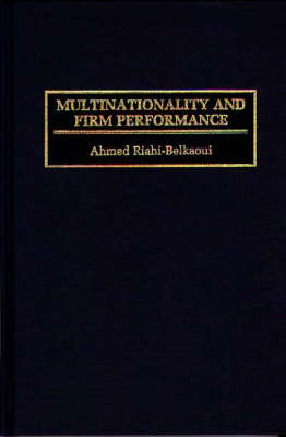 Book cover for Multinationality and Firm Performance