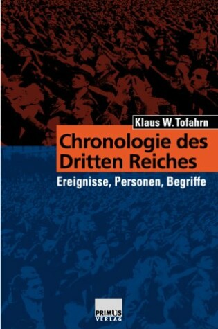 Cover of Chronologie Des Dritten Reiches