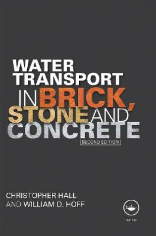 Cover of Water Transport in Brick, Stone and Concrete