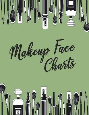 Book cover for Makeup Face Charts Notebook