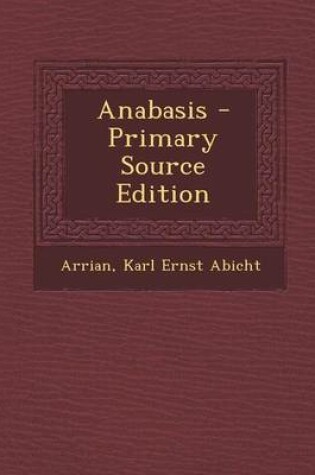 Cover of Anabasis