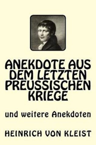 Cover of Anekdote aus dem letzten preussischen Kriege