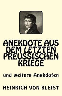 Book cover for Anekdote aus dem letzten preussischen Kriege