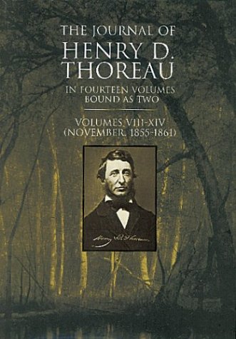 Book cover for The Journal of Henry D. Thoreau