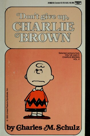 Cover of Don't Give up, Charlie Brown