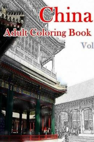 Cover of China Adult Coloring Book Vol.1