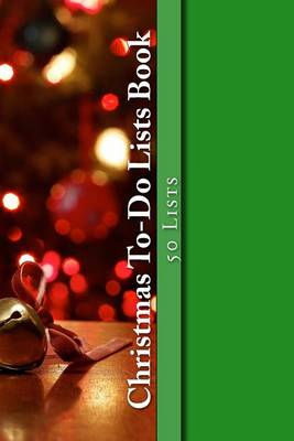 Book cover for Christmas To-Do Lists Book