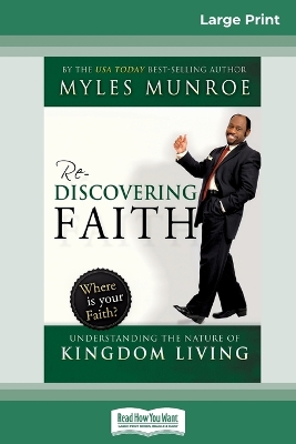 Book cover for Rediscovering Faith Trade Paper (16pt Large Print Edition)