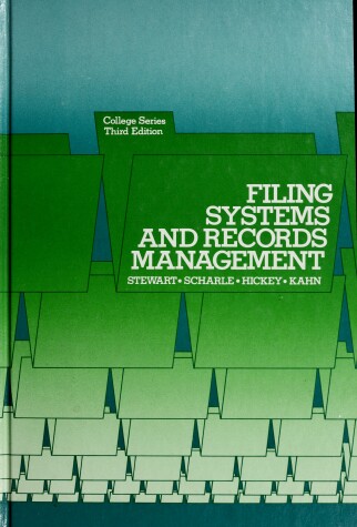 Book cover for Filing Systems and Records Management