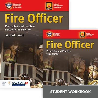 Book cover for Fire Officer: Principles And Practice Includes Navigate 2 Advantage Access + Fire Officer: Principles And Practice Student Workbook