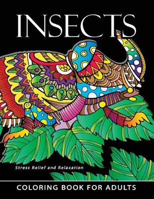 Book cover for Insect Coloring books for adults