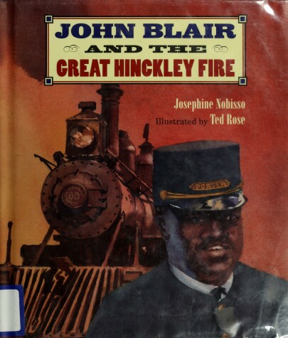 Book cover for John Blair and the Great Hinckley Fire