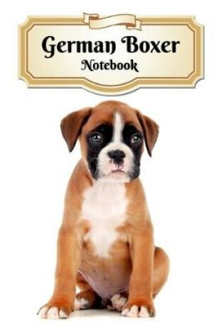 Cover of German Boxer Notebook