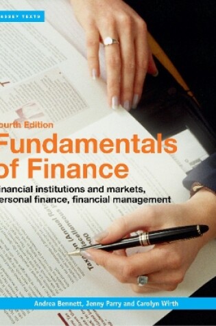 Cover of Fundamentals of Finance