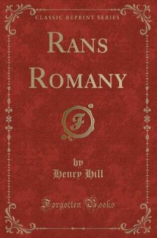 Cover of Rans Romany (Classic Reprint)