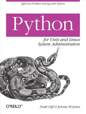 Book cover for Python for Unix and Linux System Administration