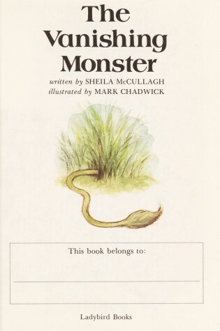 Cover of The Vanishing Monster