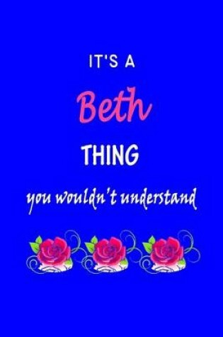 Cover of It's A Beth Thing You Wouldn't Understand