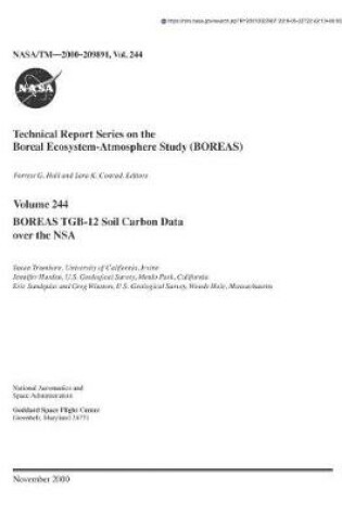 Cover of Boreas Tgb-12 Soil Carbon Data Over the Nsa