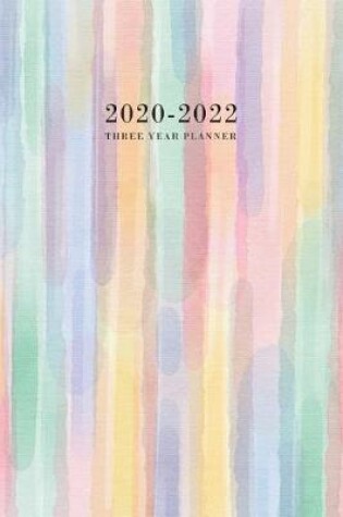 Cover of Three Year Planner 2020-2022