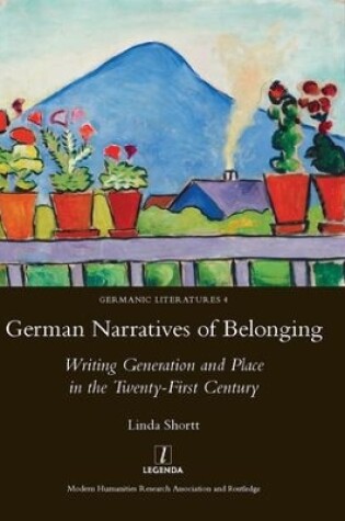 Cover of German Narratives of Belonging