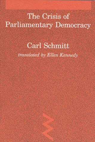 Cover of The Crisis of Parliamentary Democracy