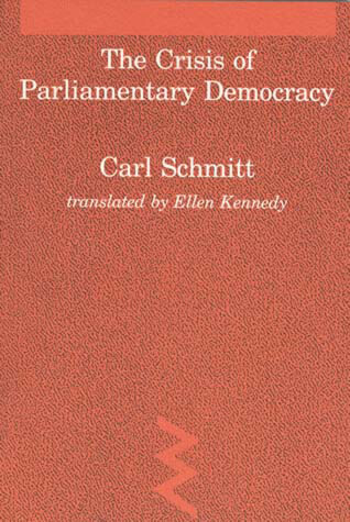 Book cover for The Crisis of Parliamentary Democracy