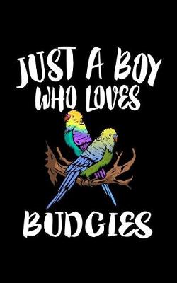 Book cover for Just A Boy Who Loves Budgies