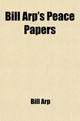 Book cover for Bill Arp's Peace Papers