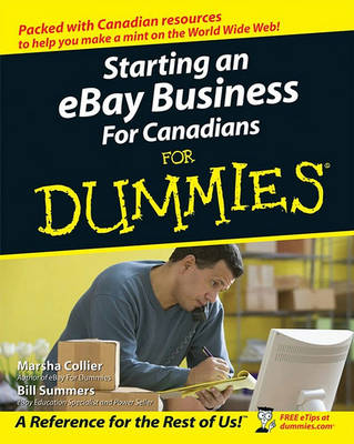 Cover of Starting an eBay Business For Canadians For Dummies