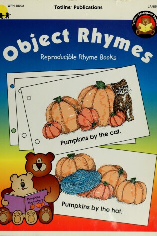 Cover of Object Rhymes