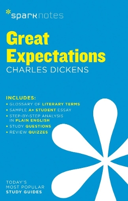 Book cover for Great Expectations SparkNotes Literature Guide