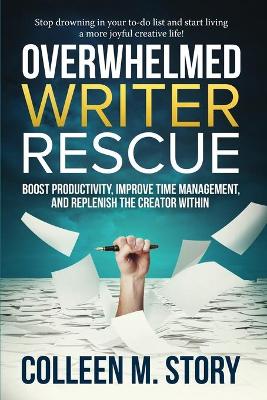 Book cover for Overwhelmed Writer Rescue