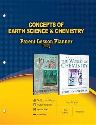 Book cover for Concepts of Earth Science & Chemistry Parent Lesson Plan